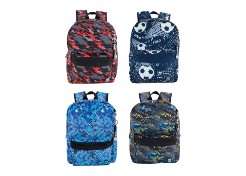 MOCHILA ESCOLAR 16 SURTIDA YOLO J/M